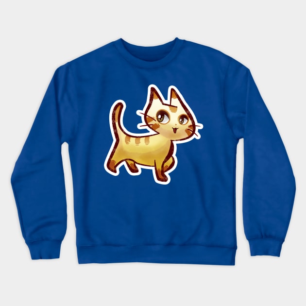 Pretty Kitty Crewneck Sweatshirt by saradaboru